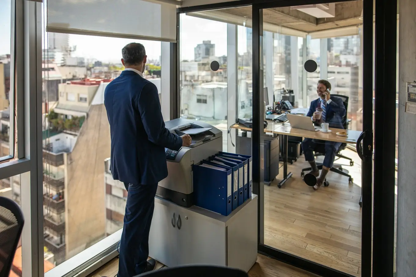 drukarka w biurze